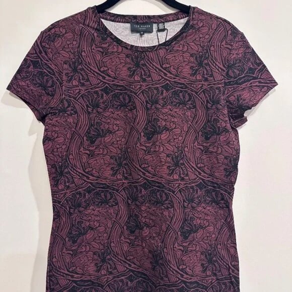 Ted Baker Ameliy Fitted T-Shirt - Picture 1 of 6
